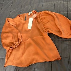 Bb Dakota puff sleeve top never worn
